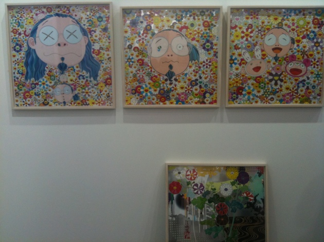 Takashi Murakami self potraits Art stage